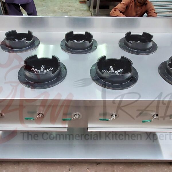 Seven Karahi Burners