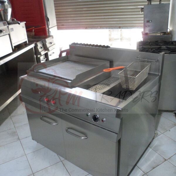 Deep Fryer With Hotplate