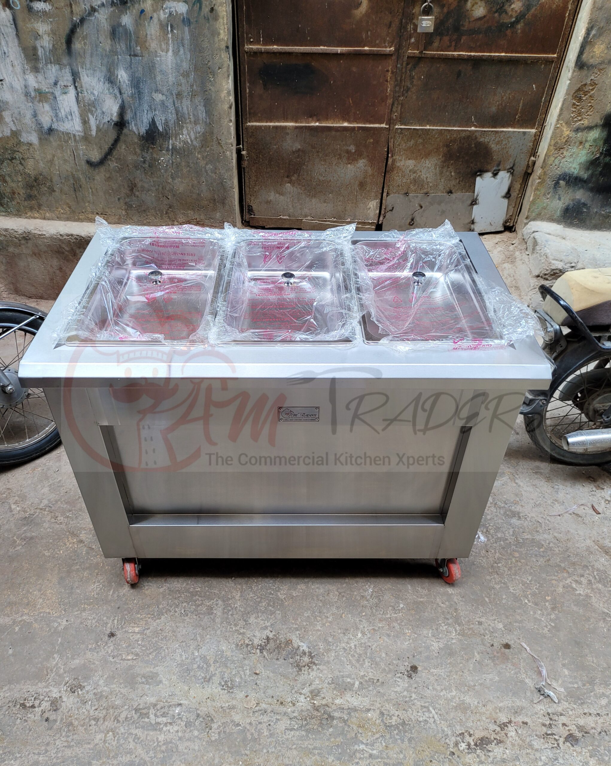 Halwa Puri Counter | Steel Counter For Sale In Karachi